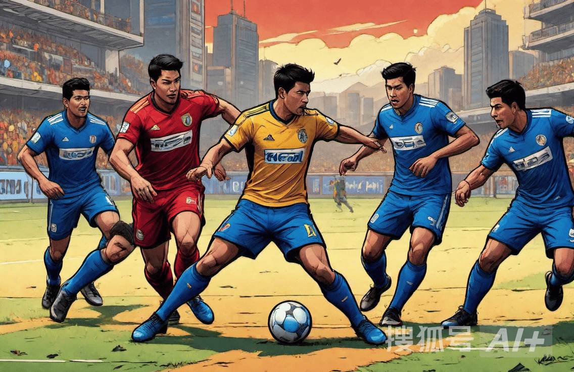 球队战术运用灵活,较量中占优势 球队战术运用灵活,较量中占优势